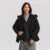 Chaqueta de plumón para mujer, tres en uno, impermeable, cortavientos, transpirable y transpirable, de invierno, de dos piezas.