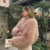 Abrigo de piel sintética corto Gardient de la marca de lujo de la Semana de la Moda Callejera icónica para mujer, chaqueta de piel corta y esponjosa de invierno para niñas.