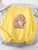 Sudadera con capucha de gato mirando la taza, bonita sudadera de moda para mujer, sudadera de forro polar con cuello redondo, sudaderas casuales, jersey de gran tamaño, ropa deportiva