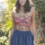 Chaleco bandeau bohemio de verano, bonitos conjuntos de senderismo, estilo preppy, para chica fitness, tops de tubo sin tirantes, tops cortos con hombros descubiertos y estampado gráfico