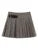 Fashion Blazers Women 2 Pieces Mini Skirt Sets Plaid Long Sleeve O-neck Top Pleat A-line Skirts 2025 Two Piece Set Female Outfit