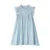 Vestido de mujer con volantes suaves, mangas cortas con vuelo, minifalda texturizada, vestido de verano nuevo con aberturas.