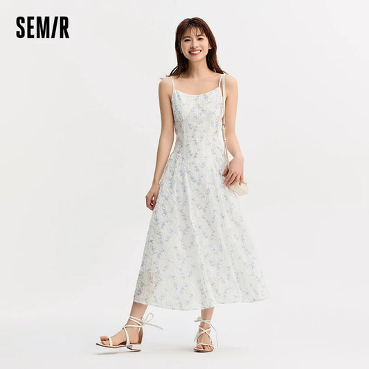 Dress Women Forest-Themed Fresh And Delicate  Summer New Romantic And Artistic Lace Gentle Floral Dress