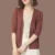 Fashion Thin Knitted Cardigan Summer Ice Silk Sun Protection Coat Women’s Short Knit Sweater Fashion Hollow Out Shawl Jacket