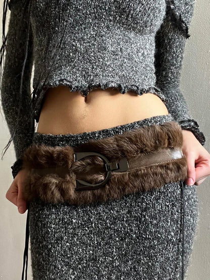 Cinturones de piel sintética elegantes y modernos para mujer, accesorios de moda, cinturones con hebilla metálica que combinan con todo.