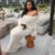 Beach Knitted Off The Shoulder Long Dress Women Slim Flare Sleeve Hollow Out Maxi Dresses 2025 Summer Lady Hip Package Robes