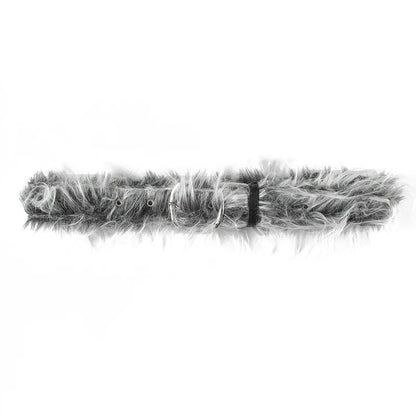 Cinturones de piel sintética gris con diseño elegante para mujer, combinables con todo, estilo Y2K, exquisitos accesorios vintage para la cintura.