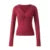 y2k Tops for Women Grunge Fairy Clothes Solid Color V Neck Long Sleeve T Shirt 2000s Coquette Clothing Streetwear