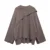 Winter New Women’s Clothing Slim Fit Simple Lazy Style Scarf Cape style Round Neck Long Sleeve Short Knitted Coat Coat