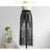 Extensor de camisa con dobladillo festoneado y capas de encaje floral para mujer, ajustable, con capas, parte superior, falda de corte A, minifalda inferior