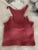 New Invisible Strap Tank Top For Women Knit Ribbed Sleeveless Basic T-Shirt Cropped Corset Bustier Tops With Open Shoulder