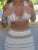 Striped Bikini Casual Vest Halter Top Suit For Women Beach Bohemian Sexy Slim Contrasting Long Skirts Matching Sets New
