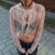 Abrigo fino de encaje transparente y sexy, de manga larga, a la moda, con cordones y cuello redondo, bonito cárdigan de calle para mujer