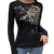 2000s Retro Rhinestone Graphic Print T-shirt Harajuku Grunge Y2K Aesthetics Fairy Crop Top Korean Fashion Vintage Mall Goth Tees