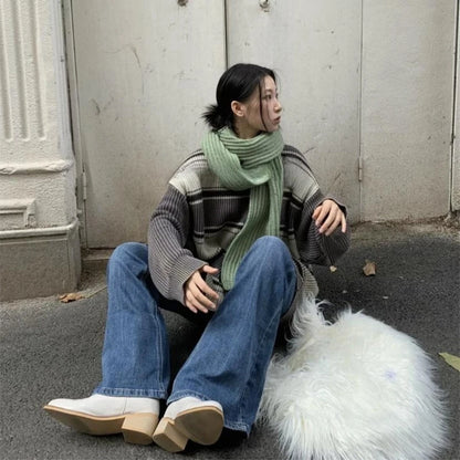 Bolso bandolera de gran capacidad con pelo sintético de oveja de Mongolia para mujer, estilo Y2K, estilo Harajuku, esponjoso y peludo.