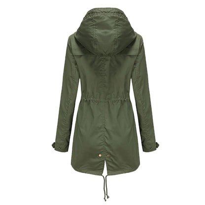 Classic Elegant Waterproof Outdoor Rain Jacket for Women | Great for Outdoor Activities