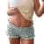 Pantalones cortos a cuadros estilo cabaña vintage de los años 90, pantalones bombachos elásticos ajustados para mujer, ropa de estar por casa estilo kawaii, bragas bonitas estilo retro Y2K