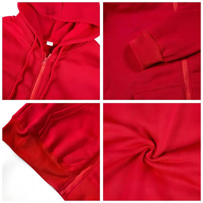 Women Fleece Zip Up Hoodies Running Sports Sweatshirts Fashion Female Classic Casual Zipper Jackets Y2k Hip Hop Streetwear