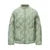 Chaqueta de plumas para mujer, color liso, tres capas, suelta, estilo informal, nueva, de invierno, con cuello de béisbol, ligera