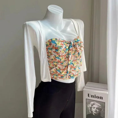 Cárdigan fino de manga larga para mujer, ropa de protección solar, talla grande, holgado, con aire acondicionado, para cubrirse, blusas de moda con abertura frontal.