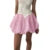 Bud Skirt 2000s Women Solid Color Elastic Waist Loose Fitting Short Mini Skirt y2k Going Out Party Skirts Streetwear