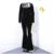 Black Beaded Velvet Jumpsuits For Women One Piece Long Sleeve Square Collar Full Length Jumpsuit Christmas Evening Party Gown