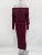 Conjunto de 2 piezas de falda de punto para mujer, suéter de manga larga con un solo hombro, elegante, ajustado, falda larga, traje de otoño, nuevo