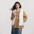 Cotton Jacket Women Imitation Lamb Wool Vest Waterproof Lightweight Cotton Jacket  Winter New Two-Piece Set