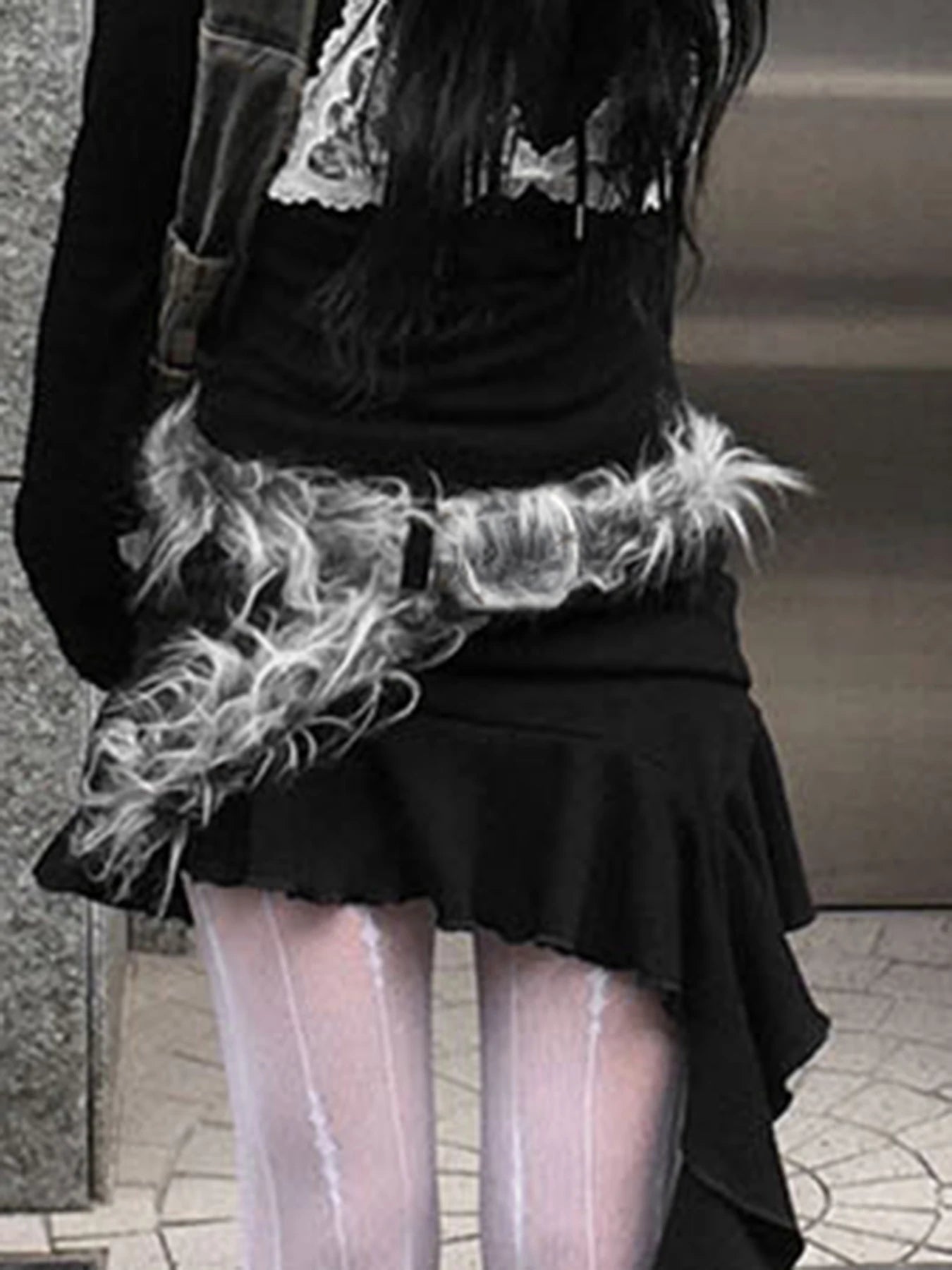 Cinturones de piel sintética gris con diseño elegante para mujer, combinables con todo, estilo Y2K, exquisitos accesorios vintage para la cintura.