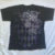 Camiseta cibergótica grunge Y2K con gráfico de calavera vintage, top corto de manga corta, camiseta skater retro japonesa kawaii de los años 00, ropa de calle para mujer