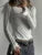 Camiseta interior de retazos de moda para mujer, top de cintura alta, liso, ajustado, informal, irregular, fruncido, ropa de calle para mujer, camiseta para viajar al trabajo