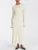 Vestido largo de punto para mujer, otoño invierno, nuevo, informal, retro, de cintura alta, acanalado, suéter, vestidos ajustados, trajes de fiesta para mujer