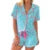 Pijama navideño bonito con estampado de bastón de caramelo y lazo, conjunto de pijama de manga corta con botones y pantalones cortos anudados de Navidad, conjunto de pijama de 2 piezas para mujer