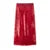 Sequins Red Christmas Sequin Skirts For Women Shiny Split Loose High Waist Straight Skirt 2025 Spring Party Y2K Streetwear New