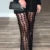 Sexy Blazer Pants Sets Women Single-breasted Blazer Cut Waist Coats Pearls Mesh Sheer Trousers Suits Y2K Clothes Matching Sets