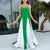 Spaghetti Strap Block Color Elegant Evening Ladies Dress Summer Fall Casual Clothes  Y2K Streetwear Wholesale Dress
