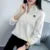 Blusas de invierno muy gruesas para mujer, informales, de manga larga y cuello vuelto, de terciopelo, DF3161