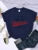 Camiseta de playa paradisíaca de San Francisco, California, para mujer, informal, de calle, de gran tamaño, estilo hip hop, con cuello redondo