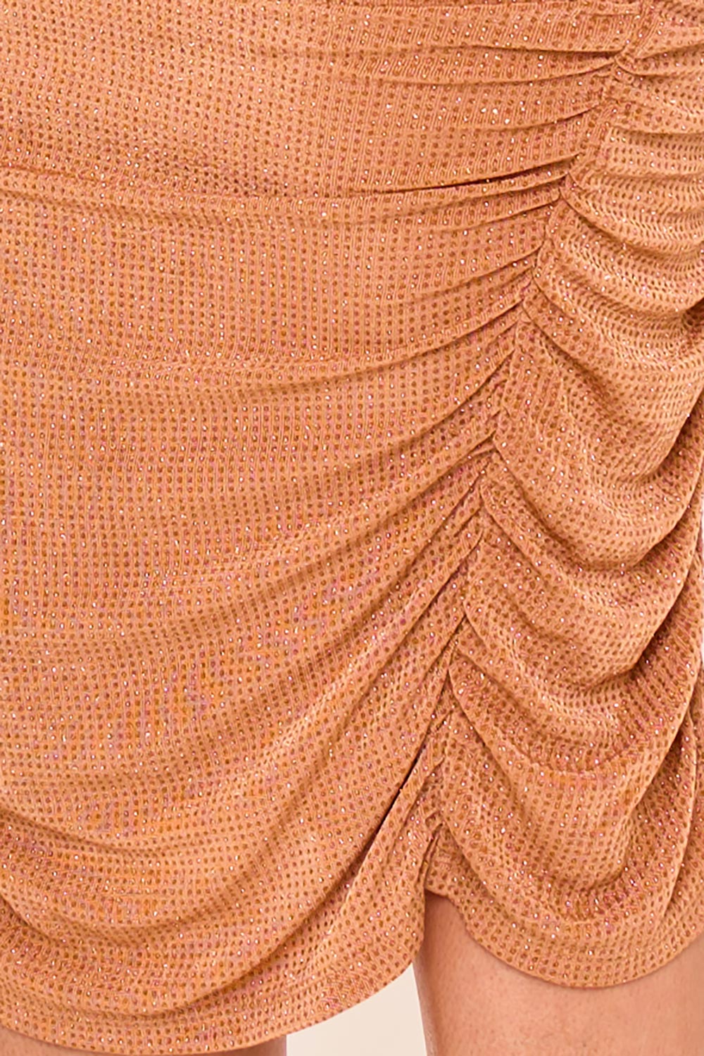 Symphony Dress - Glitter Halter Neck Midi Dress