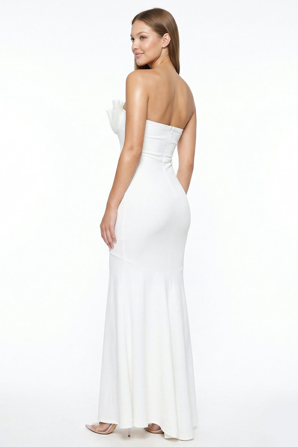 Symphony Dress - Ruffle Top Mermaid Maxi Dress