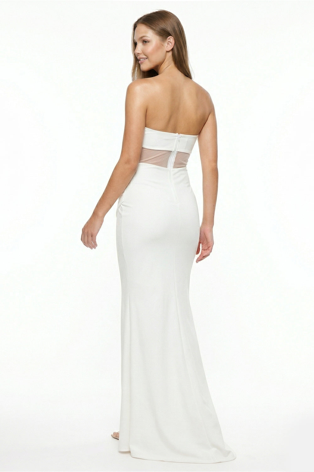 Symphony Dress - Glittered With Mesh Maxi Dress