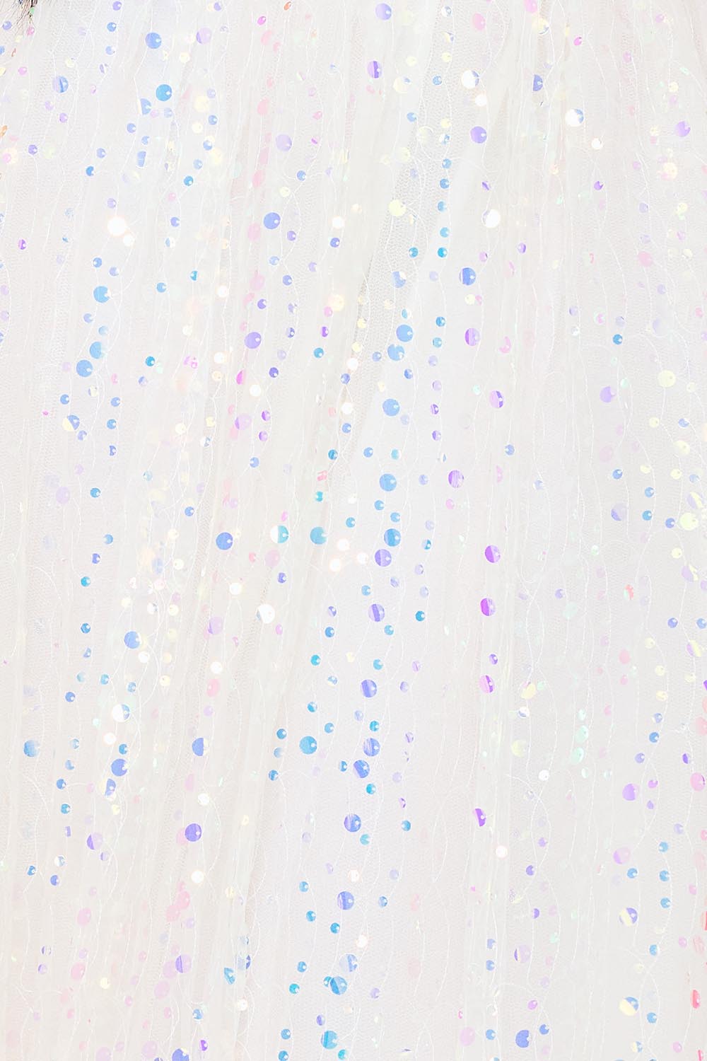 Symphony Dress - Sequins On Mesh Ball Gown Maxi Dress