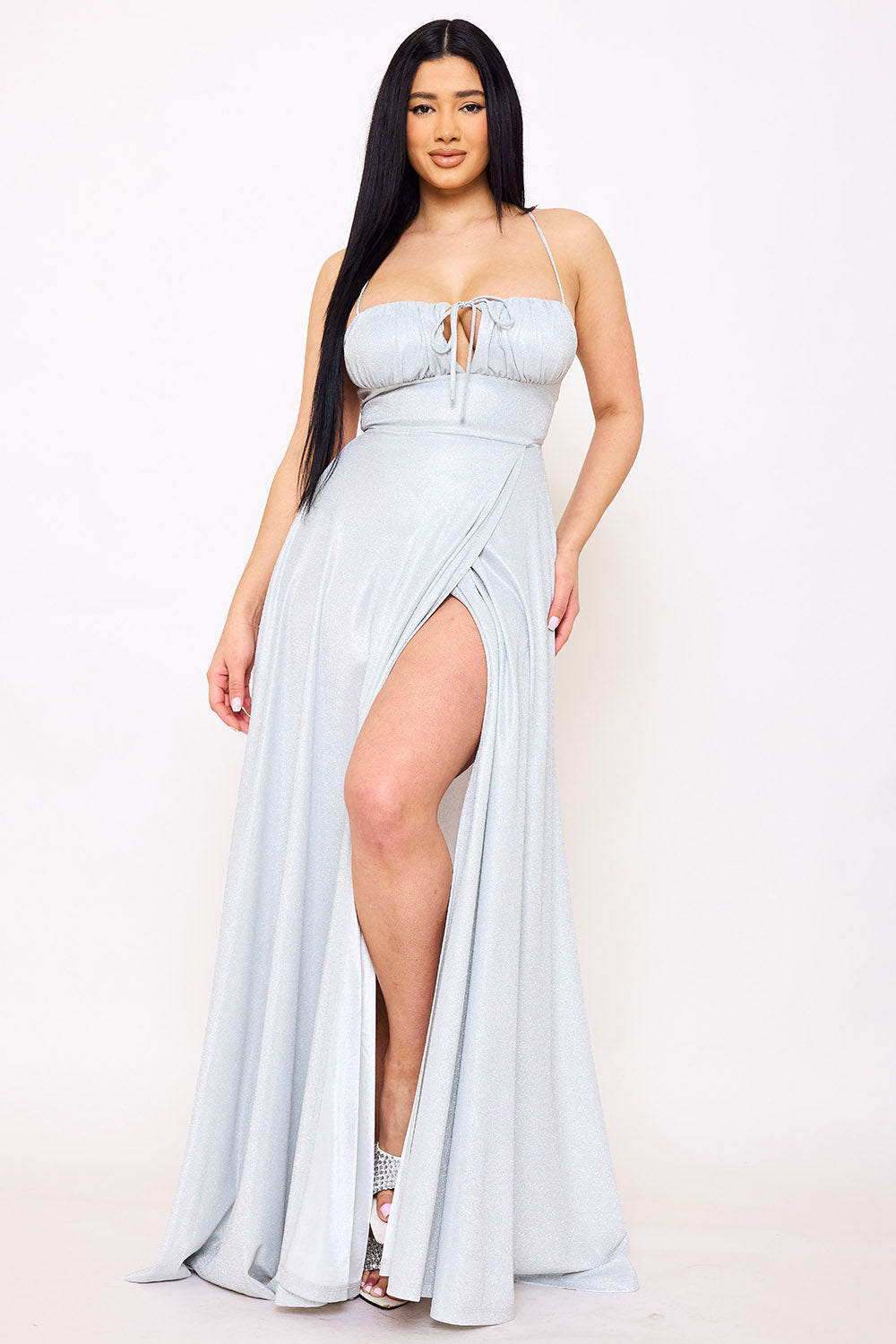 Symphony Dress - Spaghetti Strap Sherri Shine Maxi Dress