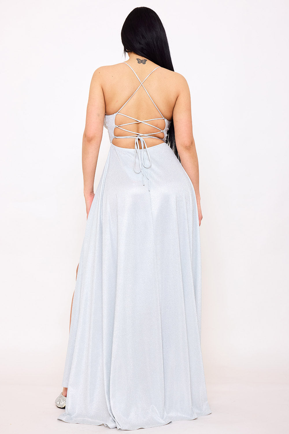 Symphony Dress - Spaghetti Strap Sherri Shine Maxi Dress