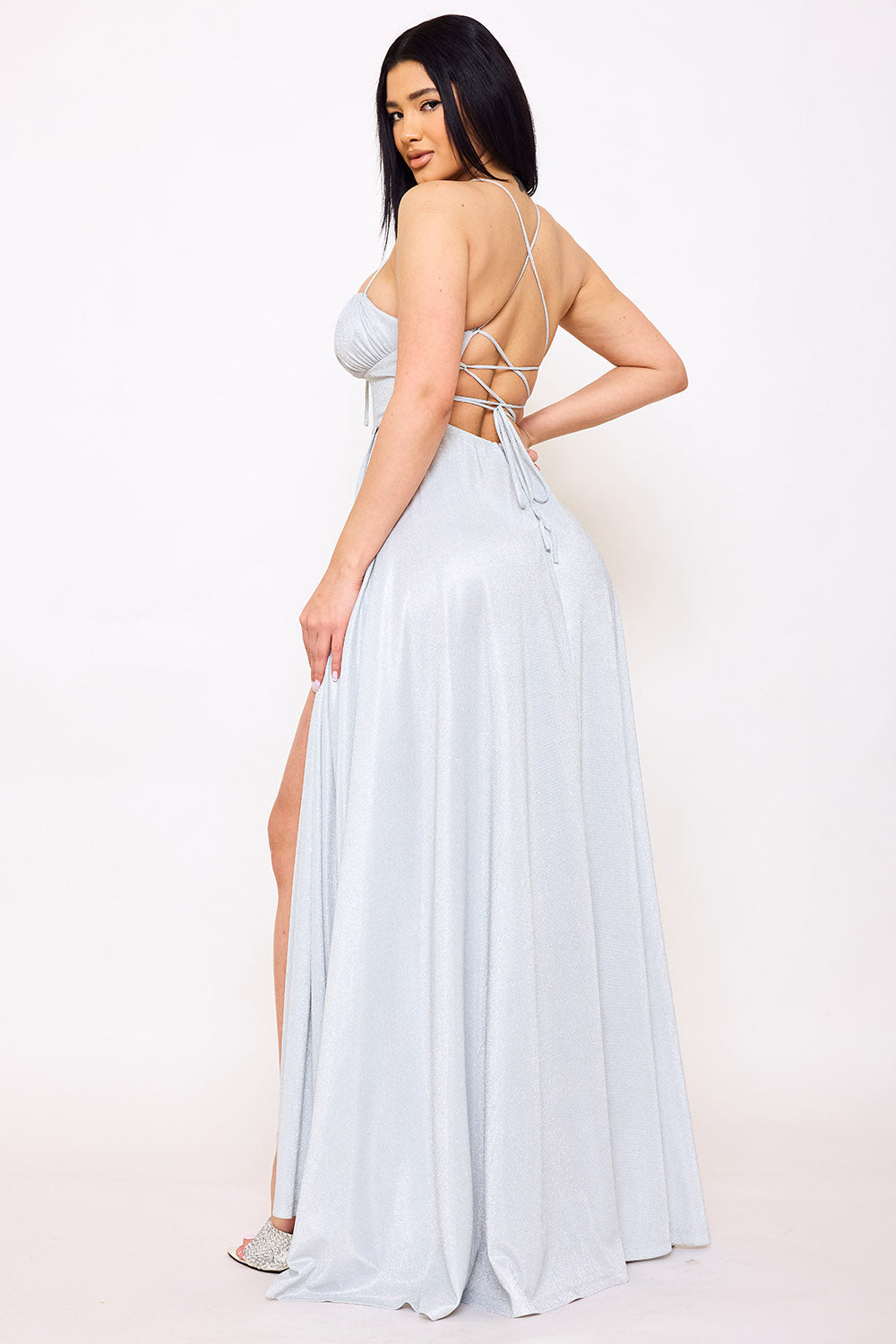 Symphony Dress - Spaghetti Strap Sherri Shine Maxi Dress