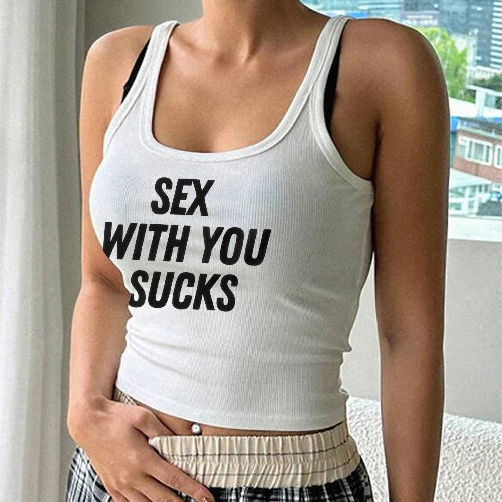 Camiseta informal Y2K de Europa y América con estampado de Spice Girl para mujer, corte ajustado de verano para calle