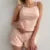 Conjunto de pijama cómodo de 2 piezas Fairycore, estilo retro kawaii de los años 00, con lazo, sin mangas, top corto y pantalones cortos, ropa de dormir Y2K para mujer