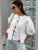 Camiseta informal de manga corta con agujeros para mujer, camisetas de verano con retazos y cordones, ropa de calle holgada, camisetas Y2k para mujer