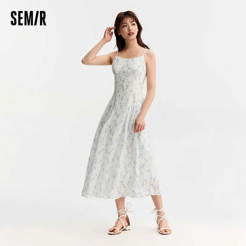 Dress Women Forest-Themed Fresh And Delicate  Summer New Romantic And Artistic Lace Gentle Floral Dress