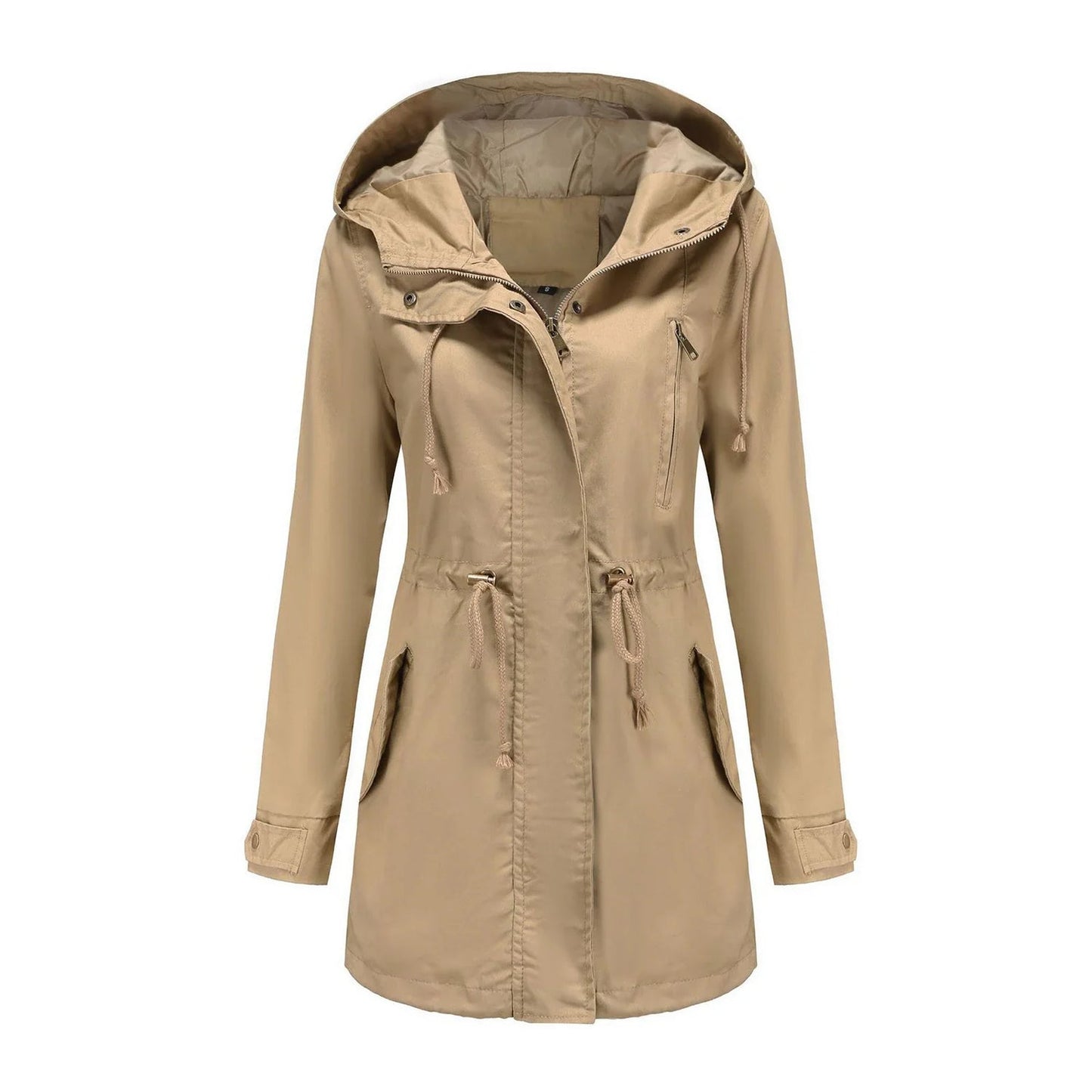 Classic Elegant Waterproof Outdoor Rain Jacket for Women | Great for Outdoor Activities
